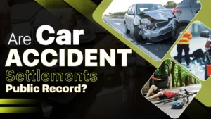 are car accident settlements public record