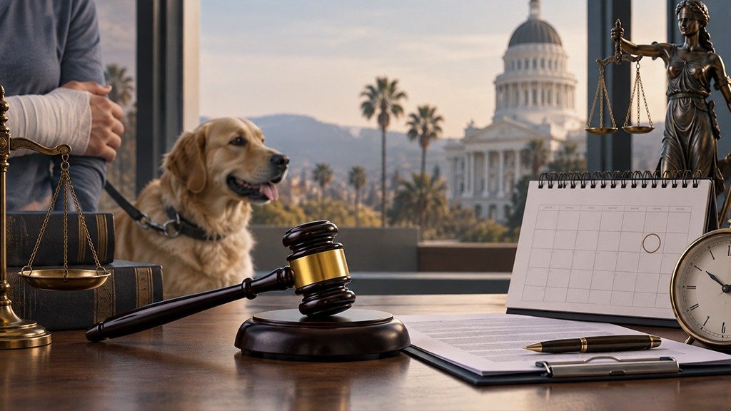 California dog bite laws & deadlines